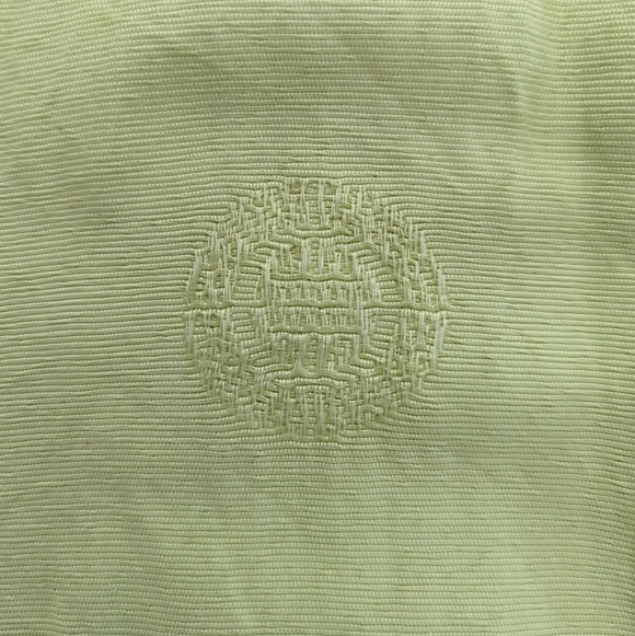 CAMBODIA silk short sleeve button down shirt blouse size Large - Picture 5 of 11